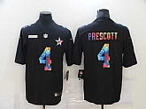 Nike Dallas Cowboys #4 Dak Prescott Multi-Color Black Crucial Catch Vapor Untouchable Limited Jersey,baseball caps,new era cap wholesale,wholesale hats